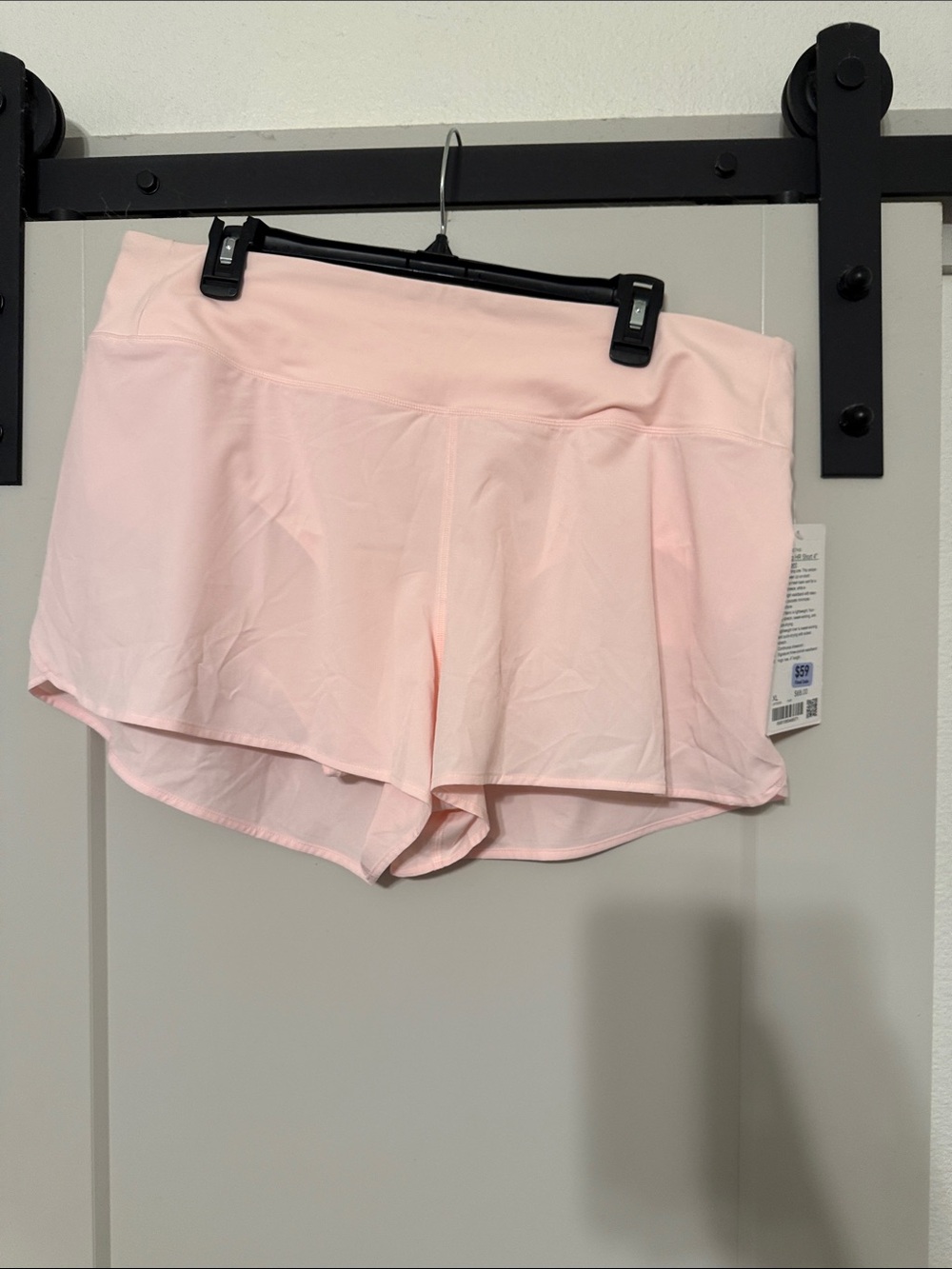 lululemon athletica Pale Pink Athletic Skort